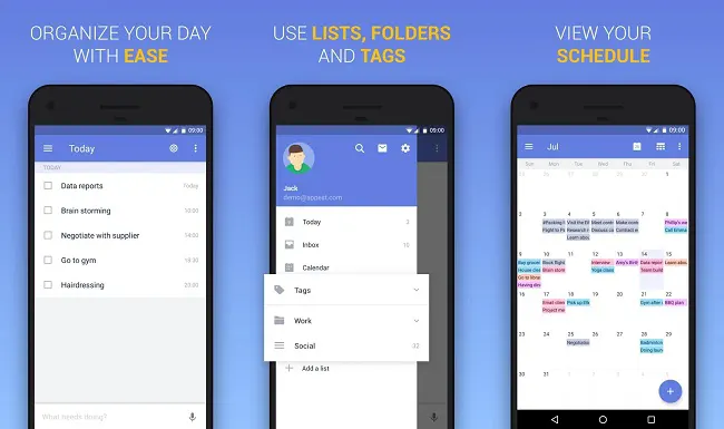 بهترین برنامه‌های اندرویدی 2018 : اپلیکیشن TickTick